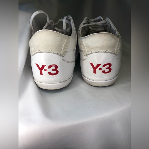 Super Rare Y-3 Adidas with abstract Yohji Yamamoto 12 white & Red - Picture 5 of 14
